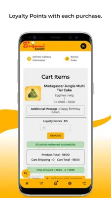 Brijwasi Bakery android App screenshot 1