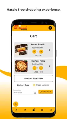 Brijwasi Bakery android App screenshot 2